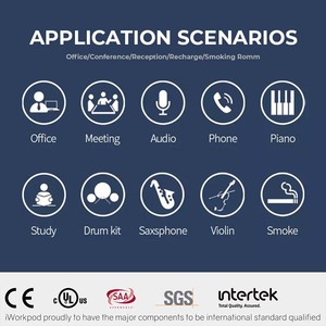 Sang Trọng Hiện Đại Đúc Sẵn Văn Phòng Vỏ Cách Âm Ảnh Gian Hàng & Máy Trạm Bàn Phân Vùng Ngoài Trời Sử Dụng - Product Image 4