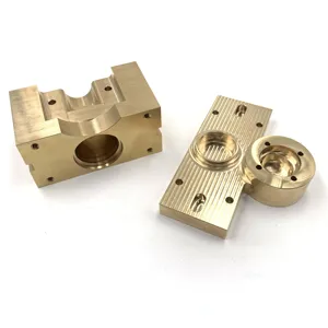 Brass Cnc Lathe Turning Copper Bronze Turned Components Custom Machining Milling Parts