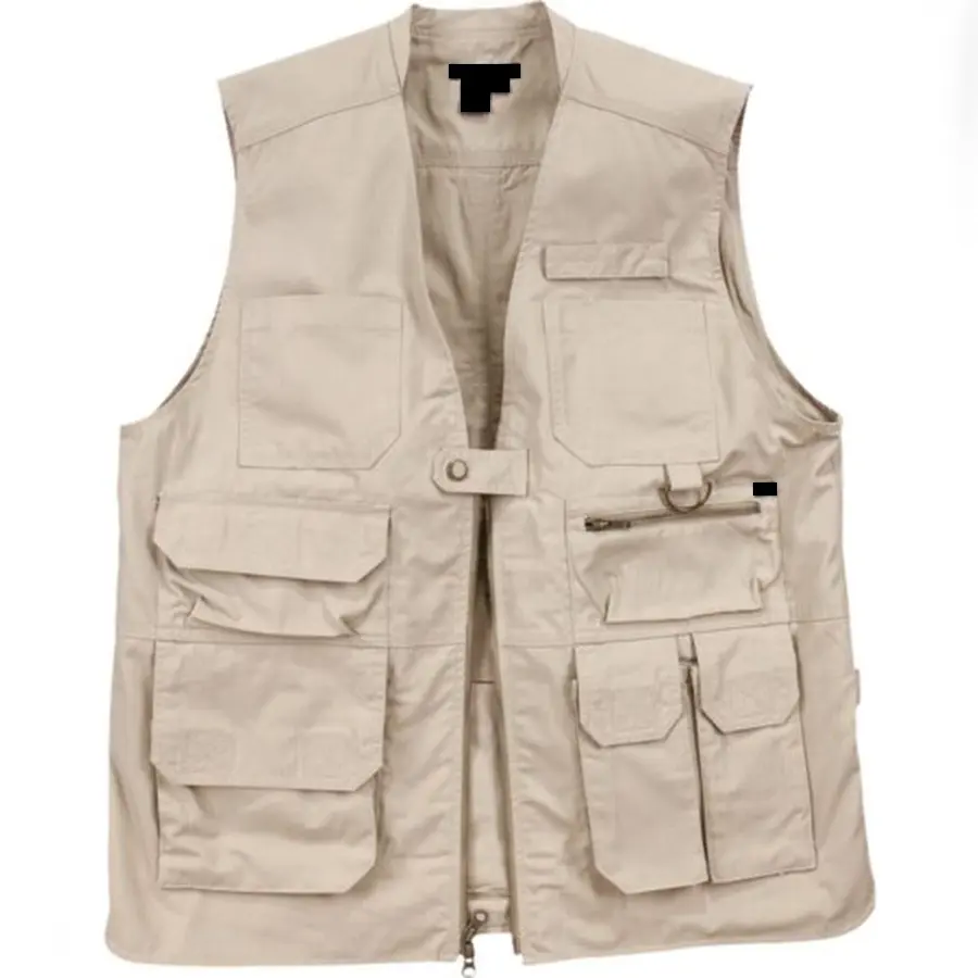 Gilet da pesca da uomo Multi tasca gilet tattico di alta qualità per uomo