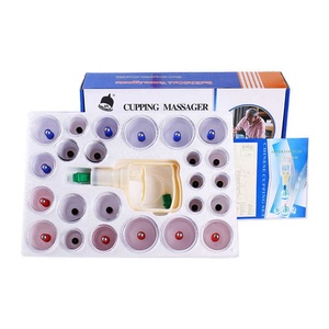 Juego de Ventosas de 24 Piezas, Edición en Inglés, Juego de Ventosas Casero, Ventosas Gruesas, Buena Salud para el Cuerpo - Product Image 3