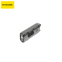 NITECORE Senter Berkemah Mini, Senter Luar Ruangan Ultra Ringan USB, Gantungan Kunci Isi Ulang Daya Ujung SE 700 Lumens
