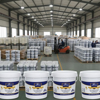 Revêtement imperméable acrylique élastomère pour toiture en béton extérieur, peinture à base d'eau résistante aux UV