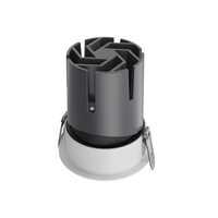 Projecteur LED COB anti-éblouissement de haute qualité Downlight LED réglable Plafonnier encastré 7W 8W 12W 15W 20W avec pilote Lifud