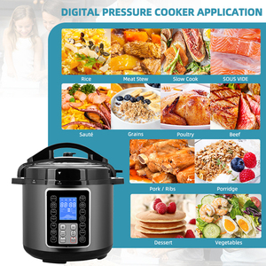 <span class=keywords><strong>Cuiseur</strong></span> de <span class=keywords><strong>riz</strong></span> <span class=keywords><strong>à</strong></span> pression électrique 2023, meilleur vendeur d'<span class=keywords><strong>amazon</strong></span> avec écran Lcd 6qt fonction de marmite instantanée - Product Image 5