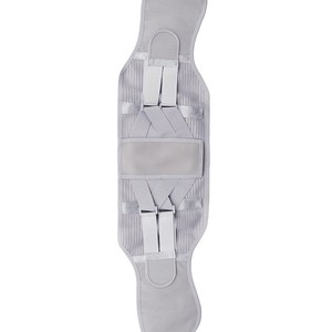 Ceinture lombaire réglable et respirante avec large plaque en acier pour adulte, conception de compression enveloppante - Product Image 2