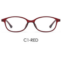 Kacamata Optik Grosir TR90 Wanita Bentuk Oval Bingkai Kacamata Optik Anti Radiasi Biru untuk Komputer