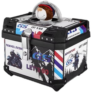 Boîte de transport pour <span class=keywords><strong>chien</strong></span>, sacoche de moto, sacoche de transport pour chat, sacoches supérieures, grande capacité 45L - Product Image 1