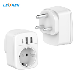 Adaptador de enchufe de la UE <span class=keywords><strong>a</strong></span> Reino Unido, adaptador de <span class=keywords><strong>viaje</strong></span> británico de 3 pines <span class=keywords><strong>a</strong></span> UE de 2 pines con 2 USB <span class=keywords><strong>A</strong></span> + 1 tipo C para Alemania, Españ<span class=keywords><strong>a</strong></span>, Noruega, Reino Unido, <span class=keywords><strong>Londres</strong></span> - Product Image 5