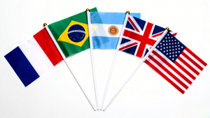 Drapeau personnalisé Samoa national en polyester 3x5 pieds à prix abordable avec deux œillets, livraison rapide - Product Image 4