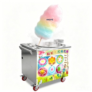 Macchina Elettrica Commerciale per <span class=keywords><strong>Zucchero</strong></span> Filato a Gas, Creatore di Fantasie Colorate - Product Image 6