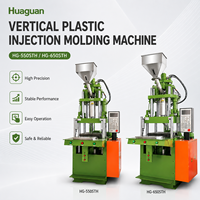 Machine de moulage par injection verticale à haute productivité avec table coulissante pour pièces en plastique
