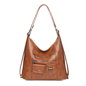 Nouveau sac de <span class=keywords><strong>messager</strong></span> rétro pour femmes de style européen et américain sac à bandoulière grande capacité sac de <span class=keywords><strong>messager</strong></span> en cuir souple - Product Image 5