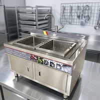 Purificador de Agua Comercial con Catalizador, Lavadora de Frutas y Verduras, Elimina Residuos de Pesticidas, Esterilizador