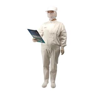 Uniforme de trabajo de manga larga para fábrica de alimentos con logotipo, identificación de gestión, ropa de trabajo blanca con cuello alto para taller - Product Image 5