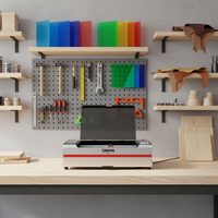 Graveur et découpeur laser CO2 de bureau 60W pour acrylique, pierre, plastique, caoutchouc, bois, MDF, papier, PMI, cuir, Ruida 60x40cm 40x40cm RDworks