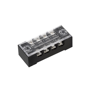 KEERTE TB ซีรีส์ 5 โพสิชั่น บล็อกขั้วต่อทองเหลืองแบบคงที่ 15A 600V รุ่น TB-1505 สำหรับขั้วต่อแบบคงที่ - Product Image 1