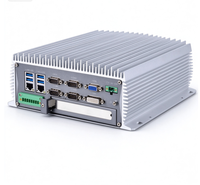 Ordinateur industriel embarqué sans ventilateur CANGHAN, LGA1151, Intel 6e/7e génération Core I7/i5/i3, 2 ports LAN Gigabit, 6 ports COM, triple écran