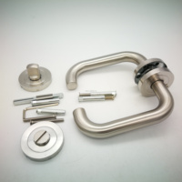Nurlin – Cylindre européen moderne avec écusson, laiton mat, bronze antique, noir, accessoires de poignée de porte en acier inoxydable pour entrée