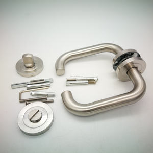 Manija de <span class=keywords><strong>Puerta</strong></span> de Acero Inoxidable con Función Magnética Tubular Hueca de Fácil Instalación, Estilo Moderno para Muebles de Dormitorio - Product Image 3