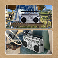 Lecteur de cassettes classique GAS-RD80, magnétophone rétro nostalgique des années 80, enregistreur de cassettes stéréo, radio pour écouter de la musique