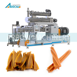 Ligne de production de mastication molles industrielles Arrow Machines automatiques de friandises pour animaux de compagnie pour la fabrication de mastications dentaires et de collations fonctionnelles - Product Image 2