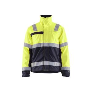 Blaklader-406915143389S แจ็คเก็ตฤดูหนาว Hi-Vis สีเหลือง/สีกรมท่า-7330509552117ันหนาวเปลวไฟ - Product Image 1