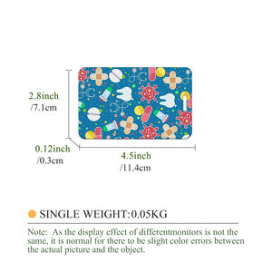 여행 가방용 <span class=keywords><strong>ABS</strong></span> 식별자 귀여운 가방 이름표 여행용 캔버스 가방 태그 ID 라벨 맞춤형 가방 태그 - Product Image 3