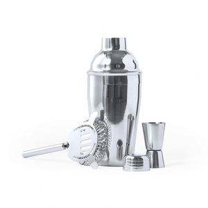 Wholesale Sustainable Stocked 550ml Stainless Steel 3-Piece Mirror Surface Shaker Set Jigger Cocktail Shakers Gift Box <b>Bar</b> <b>Tools</b> - Product Image 2