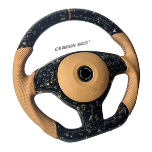 Volante de Fibra de Carbono Forjado con Alcántara para <span class=keywords><strong>BMW</strong></span> <span class=keywords><strong>E46</strong></span> M3 <span class=keywords><strong>Touring</strong></span> Interior Coupw 320i 325i <span class=keywords><strong>328i</strong></span> 330i Ci Xi 2001 2002 2004 2005 - Product Image 4
