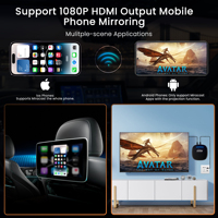 MMB Qualcomm 6125 8 + 128GB CarPlay sans fil Android 13 Carplay Android Auto Portable Car Play Netflix Youtube Google Store