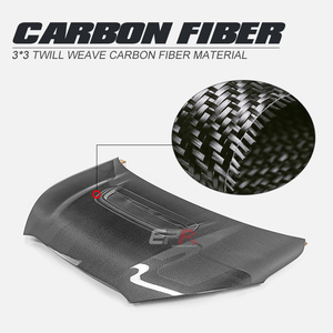 Nouveau capot avant en fibre de carbone pour GR GXPA16 avec prise d'air et vis - Product Image 3
