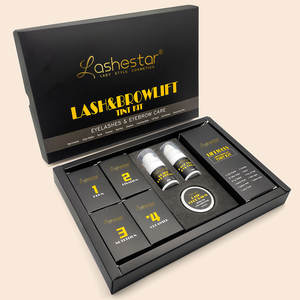 Kit Profesional de <span class=keywords><strong>Lifting</strong></span> y Tinte <span class=keywords><strong>para</strong></span> Pestañas y Cejas 4 en 1 de Marca Privada con Cuidado Posterior Acondicionador <span class=keywords><strong>para</strong></span> Extensiones de Cejas y <span class=keywords><strong>Lifting</strong></span> de Pestañas - Product Image 3