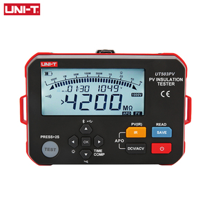 เครื่องทดสอบฉนวนไฟฟ้า UNI-T UT503PV สำหรับทดสอบอุปกรณ์ที่มีแรงดันสูง DC1000V พร้อมฟังก์ชั่นปล่อยประจุอัตโนมัติและการทดสอบแบบสเต็ปปิ้ง - Product Image 6