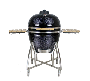 <span class=keywords><strong>Barbecue</strong></span> Kamado Auplex Premium Luxueux 27 Pouces 29 pour Cuisine Extérieure, Gril à Charbon en Céramique et Acier Inoxydable Robuste - Product Image 4
