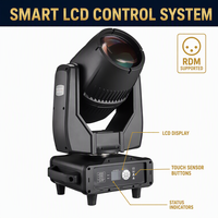 Mini projecteur de scène extérieur léger IP65, étanche, 380W, style Sharpy, pour DJ et événements
