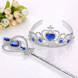 La principessa si veste le bacchette da principessa e le corone per il Set di forniture per feste da principessa delle bambine - Product Image 3