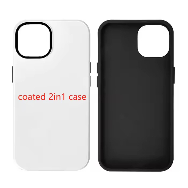 3d 2in1 Sublimation Phone Cover Full Print Custom logo