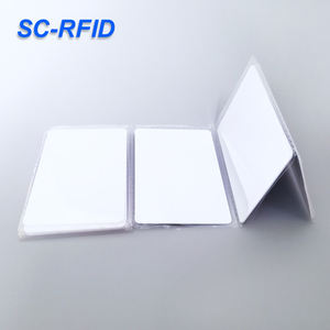 Carte intelligente en PVC personnalisée SC-RFID, <span class=keywords><strong>prix</strong></span> d'usine, sans contact, 13,56 MHz, carte IC avec interface <span class=keywords><strong>de</strong></span> communication RFID - Product Image 1