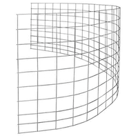 Panneau de clôture pour porcs sauvages à grille métallique de 6 pi x 10 pi Panneaux de clôture pour bovins en treillis métallique soudé