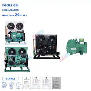 Air Cooled AC Condenser Unit Refrigeration Compressor Condensing Unit For Cold Room