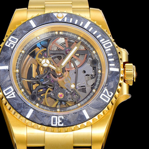 Reloj Mecánico Automático de Lujo con Esqueleto para Hombre - Product Image 6