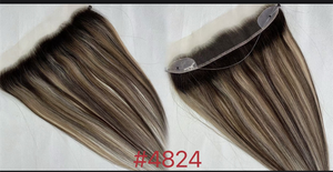 Postizos de Encaje Completo Hechos a Mano, Línea de Cabello Natural, Tupé Transpirable y Suave para Base de Encaje, Cabello Brasileño Remy Virgen Liso - Product Image 4