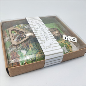 Destapador de Botellas Vintage con Forma de Avión al por Mayor, Destapador de Botellas con Llavero de Avión, Regalo de Boda - Product Image 2