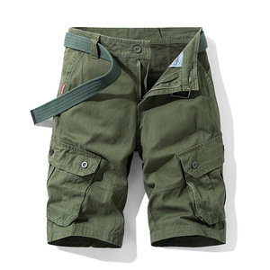 Nouvelle Collection Été 2023 – Short Cargo Camouflage Tricoté Décontracté pour Homme, Grande Taille, Style Européen et Américain, Respirant et Écologique - Product Image 2