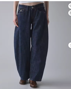 <span class=keywords><strong>Yuze</strong></span> SL028 Jean baggy taille basse pour femme, coupe large, en denim coton élasthanne délavé, OEM ODM - Product Image 6
