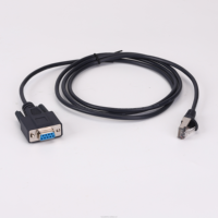 Cable Serial RJ45 DB9 RS232 Línea de Consola Cisco/Router |   Soluciones de Ensamblaje de Cables Personalizados de PVC para Uso en Automóviles y Computadoras Electrónicas