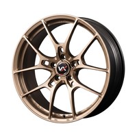 Jantes forgées sur mesure VeroX Monoblock Bronze Satiné 18-26 pouces 5x112 5x114.3 5x120 pour BMW Mercedes Audi Voitures de sport