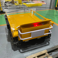 Véhicule de transport agricole de type chenillé, mini-dumper tout-terrain, transporteur de marchandises agricoles