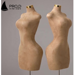 Maniquí ancho para mujer, tienda de ropa de gama alta, Europa y América, tamaño grande, flocado - Product Image 6