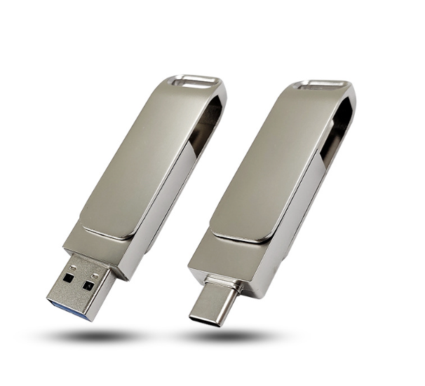 New Arrival Type-c Metal USB C Flash Drive 3.0 U Disk Customized LOGO Memory Stick 1TB OTG USB Stick